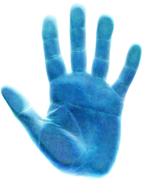 Wim Wissekerke: touch my hand to enter